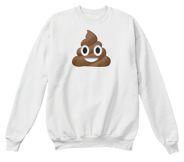 Shit Happens Poop Emoji Tshirt Funny Fac