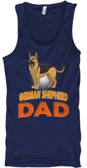 German Shepherd Funny Dog Dad