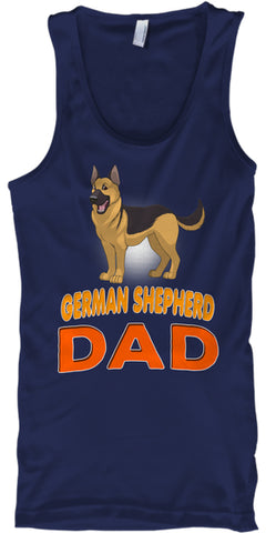 German Shepherd Funny Dog Dad