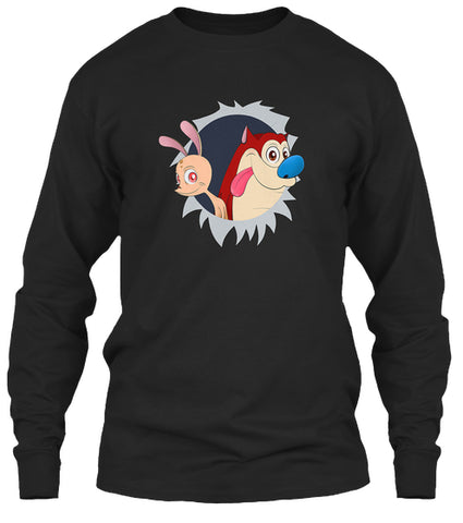 THE REN STIMPY SHOW CARTOON KID FUNNY