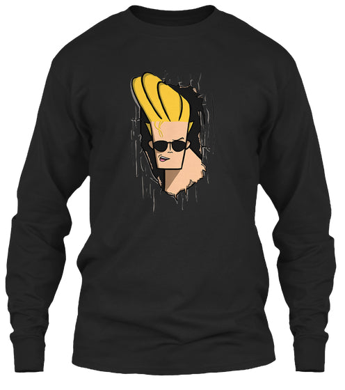 JOHNNY BRAVO CARTOON SHIRT FUNNY