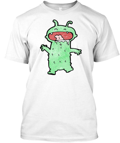 cartoon funny little monster