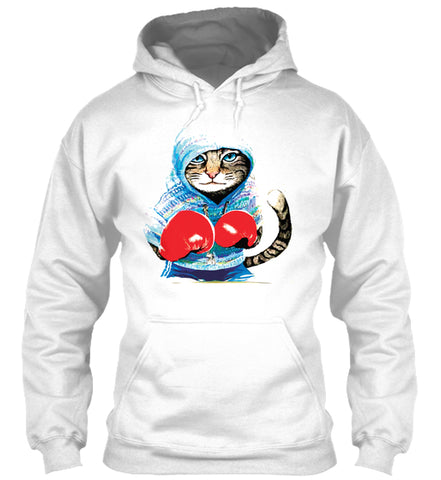 CAT BOXING T SHIRT