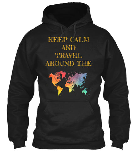 Keep calm and travel around the world