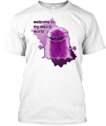 welcome to my weird world funny alien cartoon