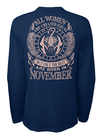 LIMITED EDITION - ARE BORN IN NOVEMBER.