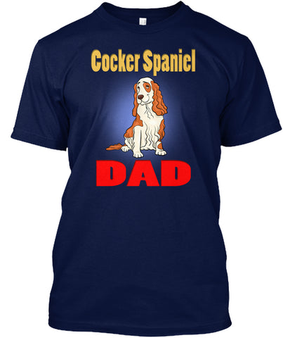 Funny Cocker Spaniel Dog Dad