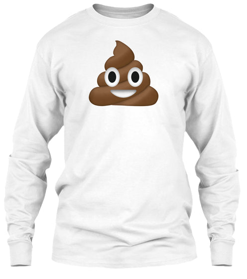 Shit Happens Poop Emoji Tshirt Funny Fac