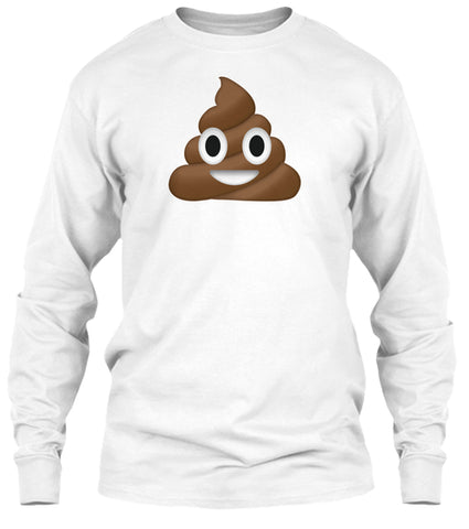 Shit Happens Poop Emoji Tshirt Funny Fac