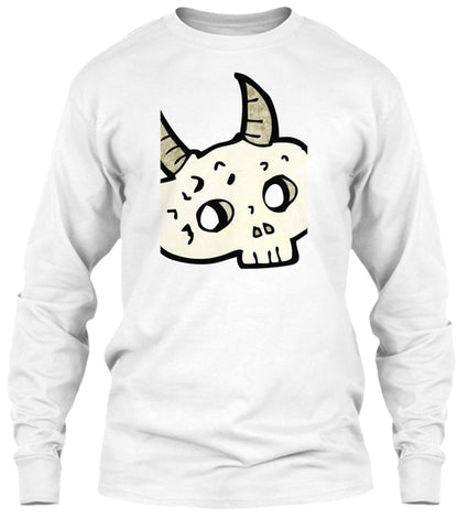 funny cartoon skull