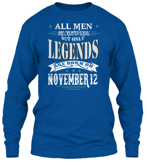 November 12 Birthday of Legends