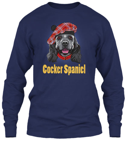 Funny Smiling Dog American Cocker Spanie