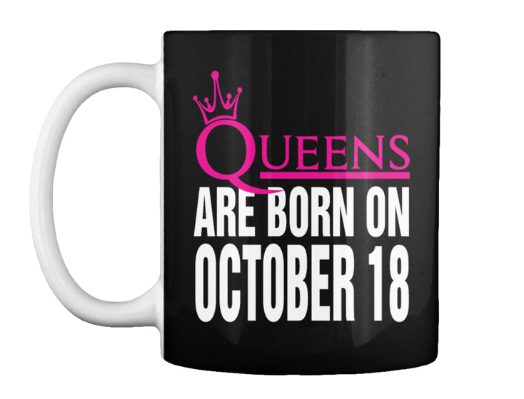 QUEENS ARE BORN IN OCTOBER T Shirt