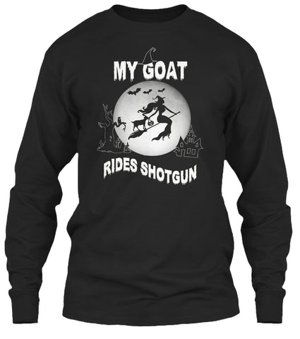 My Goat Ride Shotgun Halloween 2017 Gift