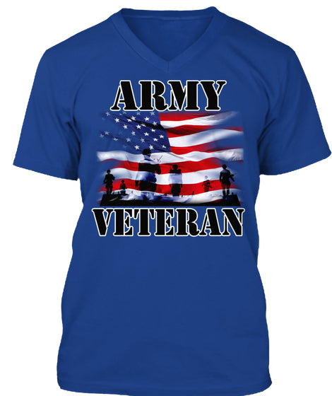 ARMY VETERAN T-SHIRTS - MEN'S T-SHIRT