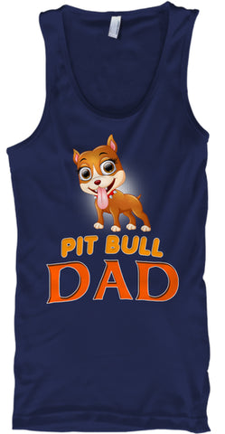Funny Pit Bull Dad