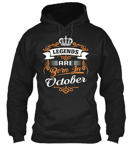 Legends are born in October T-shirt