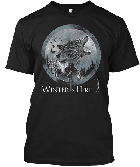 Game Of Thron - Winter Is Here Wolf Shir