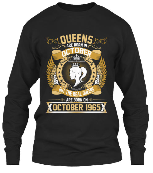 QUEENS ARE BORN IN OCTOBER T Shirt