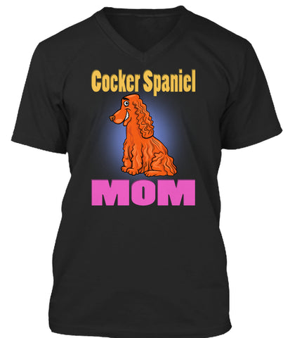 Funny Purebred Cocker Spaniel Dog Mom