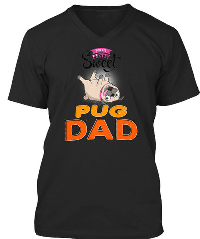 Card With Funny Pug Dad