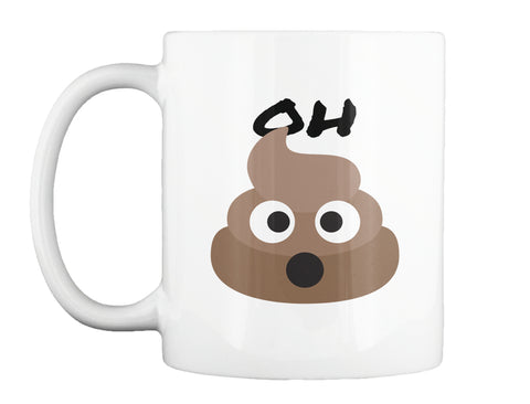 Oh Poo Emojii Funny Shirt