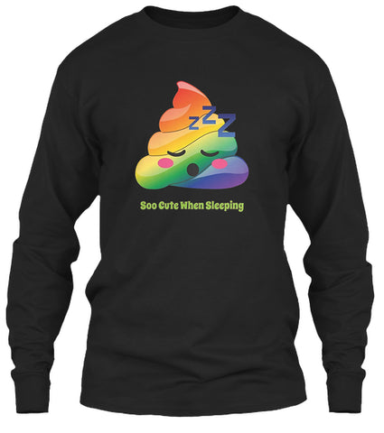 Cute Emoji Rainbow Poop # Love Sleep Zzz