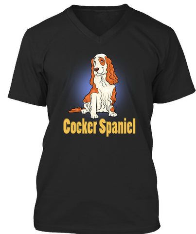 Funny Cocker Spaniel Dog