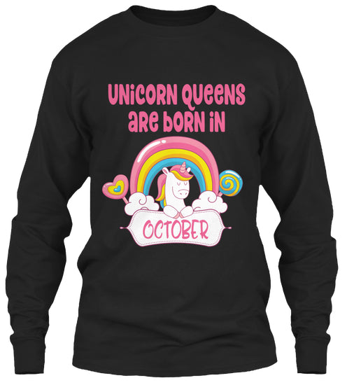 QUEENS ARE BORN IN OCTOBER T Shirt