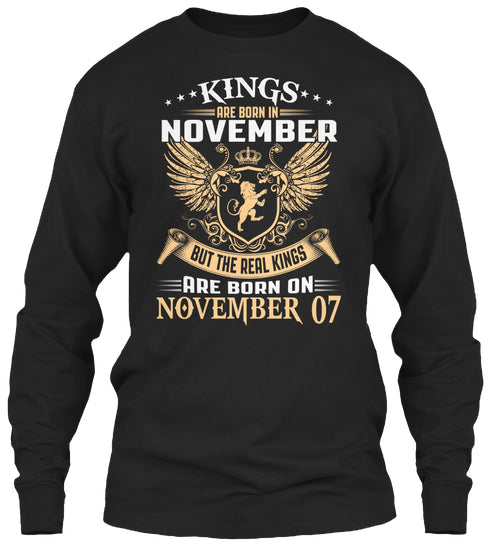 Kings Are Born On November 07 Birthday