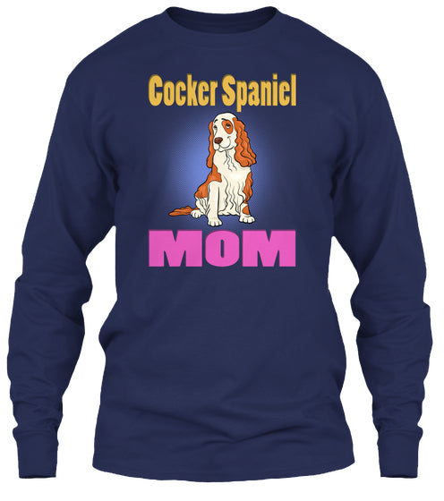 Funny Cocker Spaniel Dog Mom