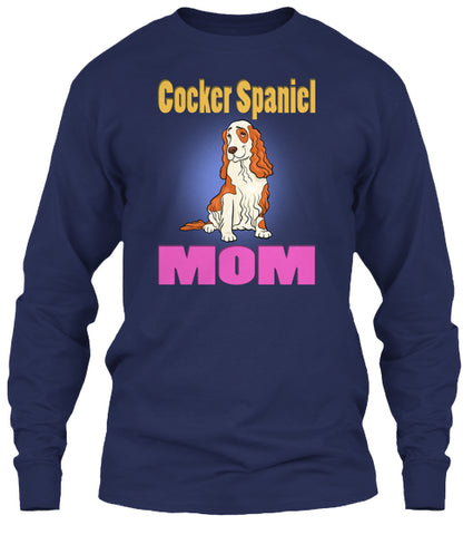 Funny Cocker Spaniel Dog Mom