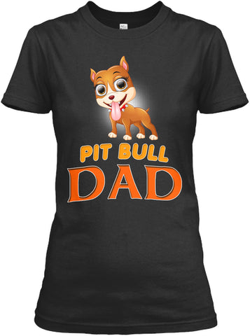 Funny Pit Bull Dad