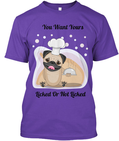 Funny Chef Pug T Shirt