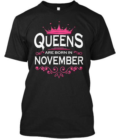 Queens are born in november
