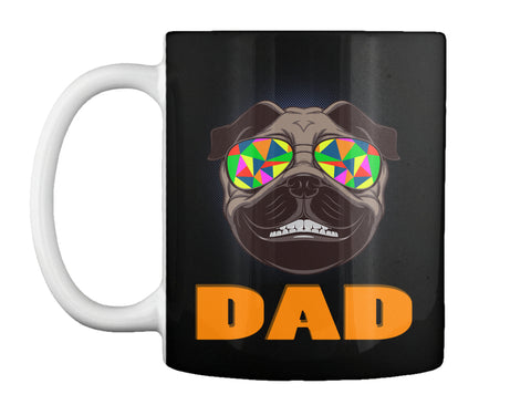 Funny Pug Smiling Dad