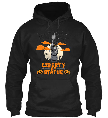 Liberty Of Statue Happy Halloween Tee