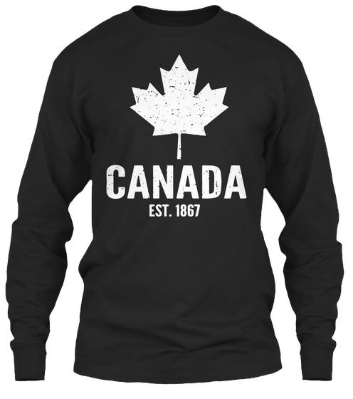 CANADA 150 Years shirt Canadian Flag Est 1867 tshirts