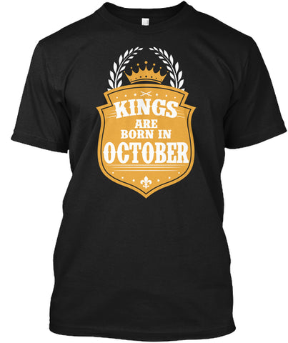 Funny Birthday Gifts for Men/Dad. Born In October T shirt