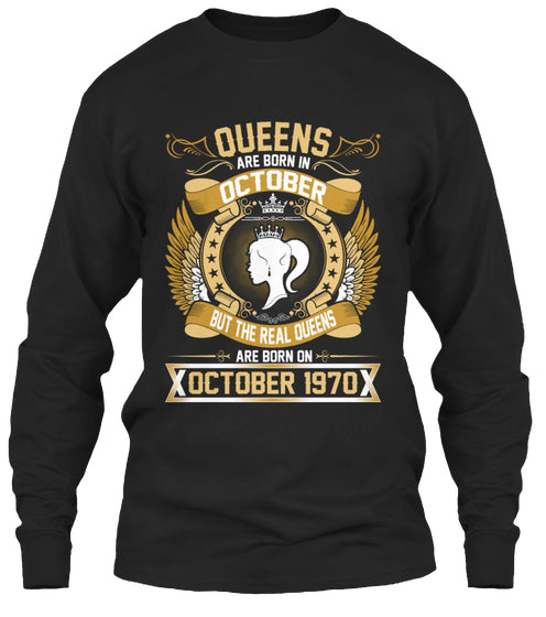 QUEENS ARE BORN IN OCTOBER T Shirt
