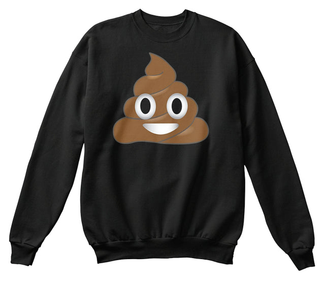 Emoji Poop Shirt ~ Novelty Funny t-shirt for Men Women Kids