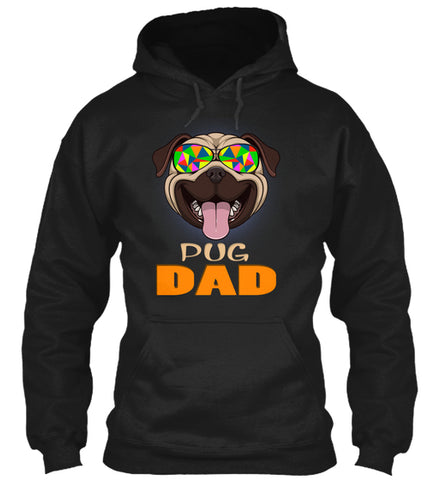 Funny Kind Pug Dad