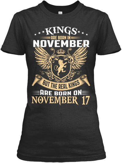 Kings Are Born On November 17 Birthday