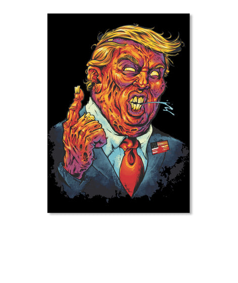 Trump Zombie Halloween Costume 2017 New