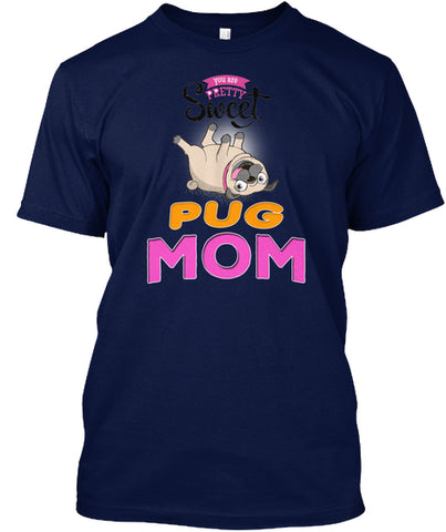 Card With Funny Pug Mom
