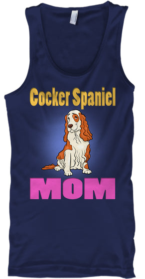 Funny Cocker Spaniel Dog Mom