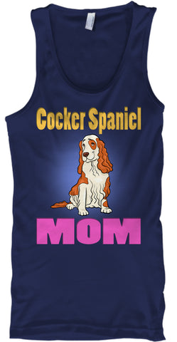 Funny Cocker Spaniel Dog Mom