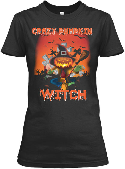 Halloween - CRAZY PUMPKIN WITCH