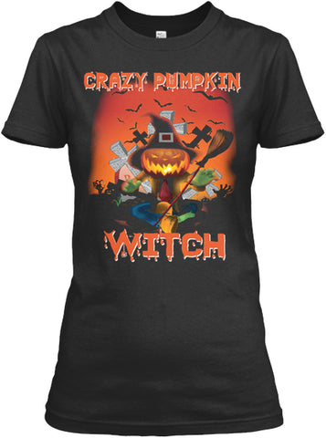 Halloween - CRAZY PUMPKIN WITCH