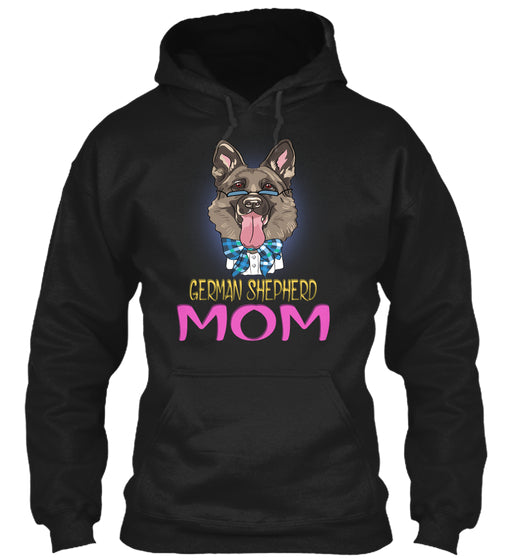 Funny Hipster Dog German Shepherd Mom